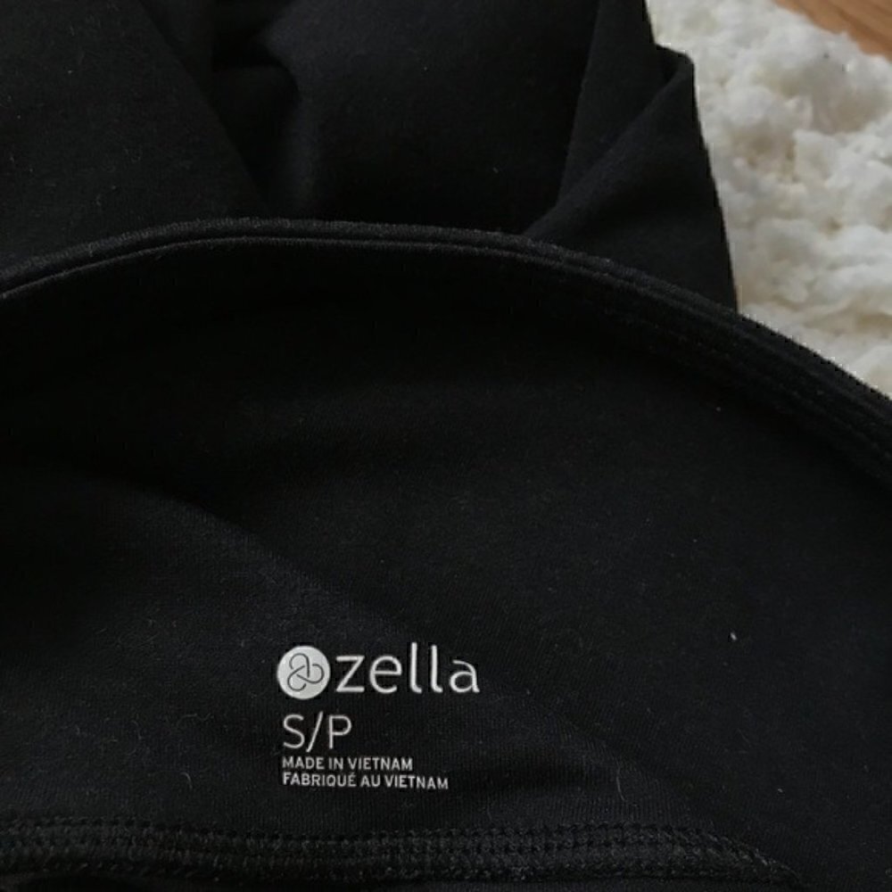 Zella Versatile Solid Black 'Hatha' High Waist Cr… - image 5